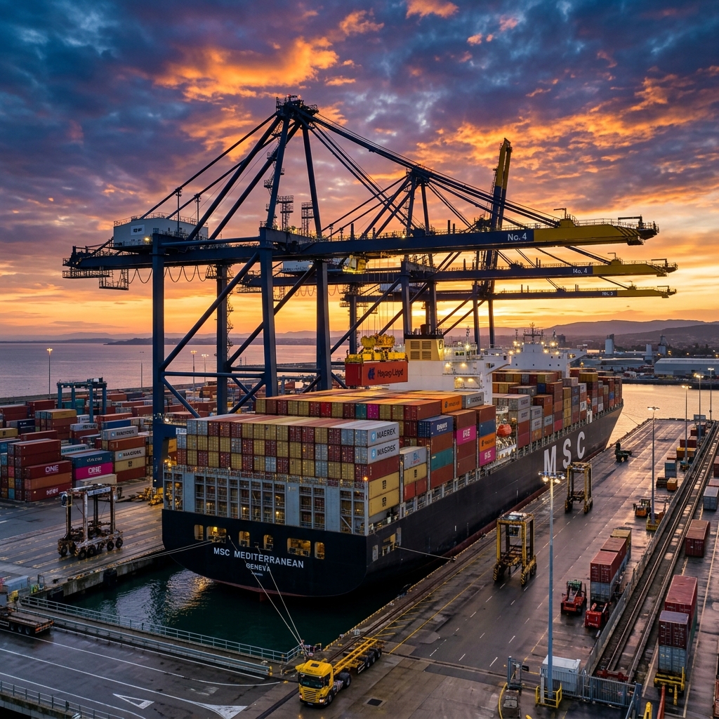 Shyp Swift ocean container terminal port operations